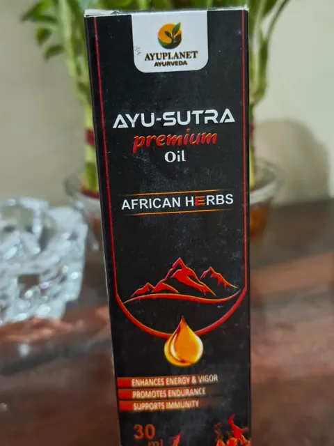 Ayu-Sutra Premium Oil 30 ml with malkangni, jaiphal and akarkara – Ayuplanet Ayurveda